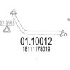 MTS 01.10012 Exhaust Pipe
